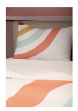 Pillowfort Rainbow Multi Color Duvet TWIN Cotton Poly Kids Bedroom Bedding NWT