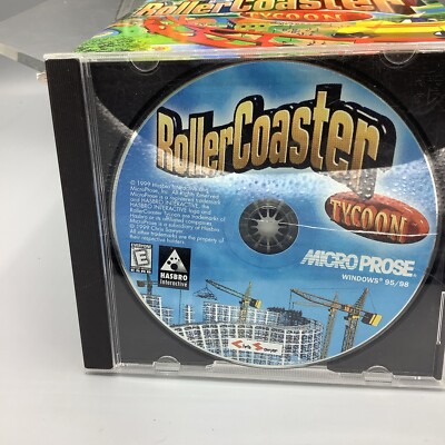 RollerCoaster Tycoon 1999 Big Box (PC, 2001, Read Description) 27