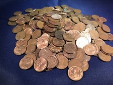 1 & 2 Cent Coins Australian 225 Grams Bulk Coin Lot. Not Checked For 1968 Or SD.