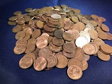 Australian Decimal 1 And 2 Cent Coins Bulk 450 Grams Includes 1968.