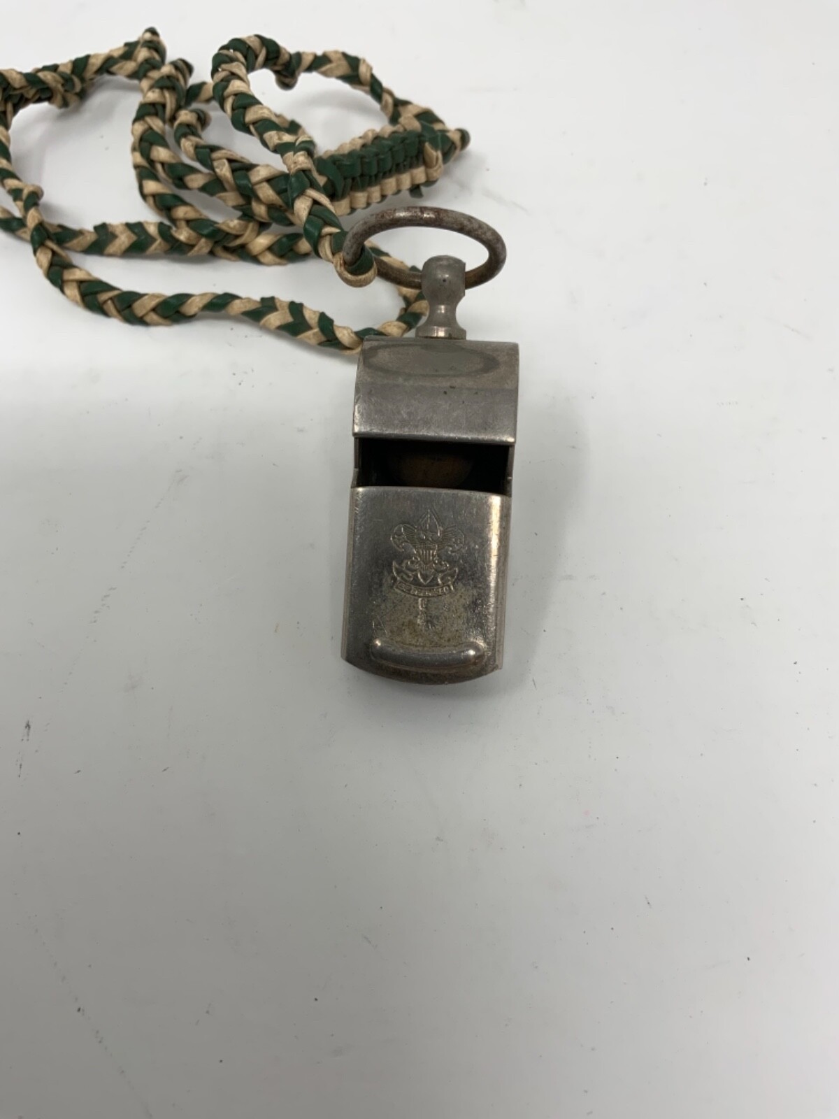 Boy Scouts Of America Whistle Made In USA With Lanyard eBay