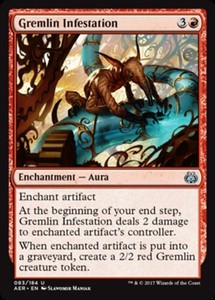 Gremlin Infestation - Foil x1 - Aether Revolt - NM-Mint, English - Aether Revolt