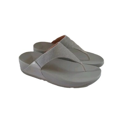 Fitflop Lulu Silver Glitz Toe Post Sandals Style: ET8-011 Size UK 5 | eBay