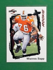 1995 Score Summit Edition Warren Sapp #267 RC Rookie