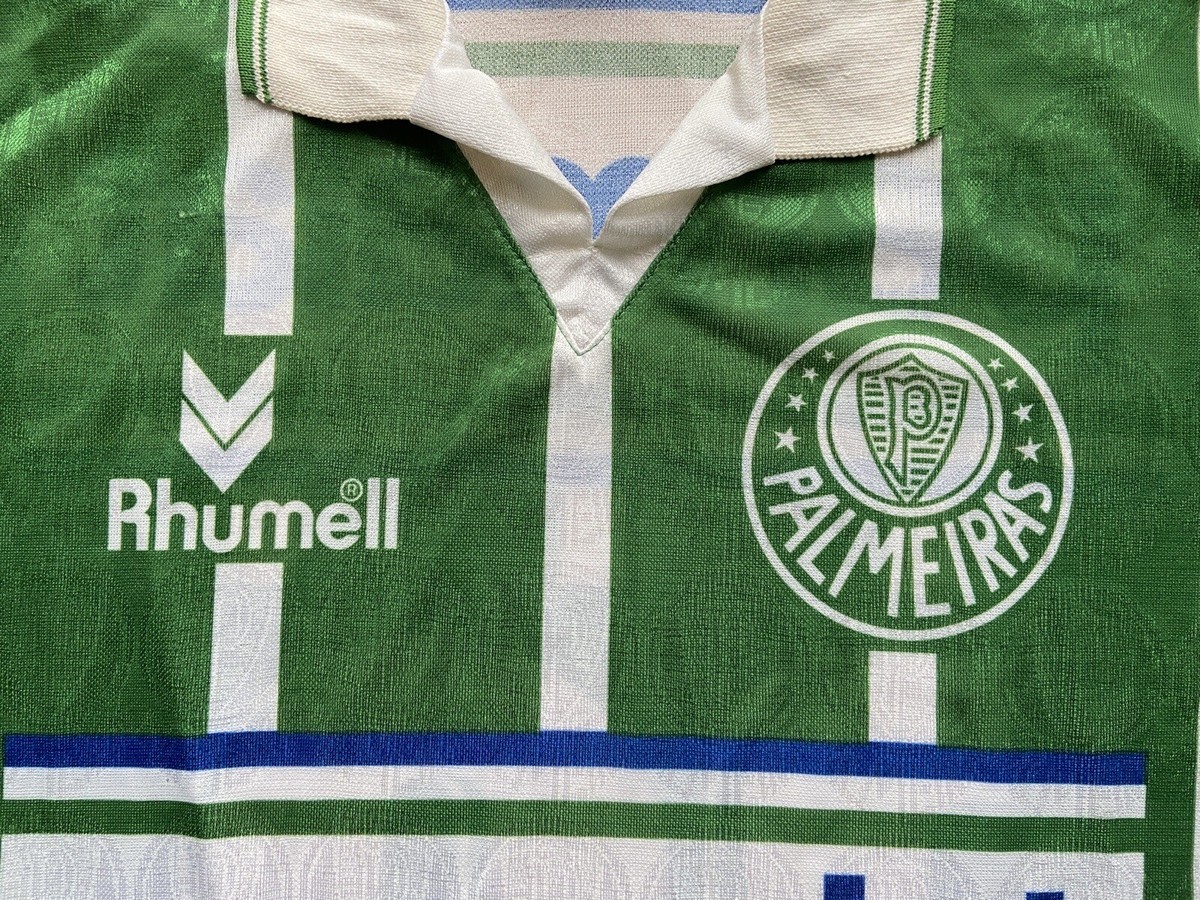 PALMEIRAS 1993 1994 HOME FOOTBALL SHIRT SOCCER JERSEY RHUMEL M #10