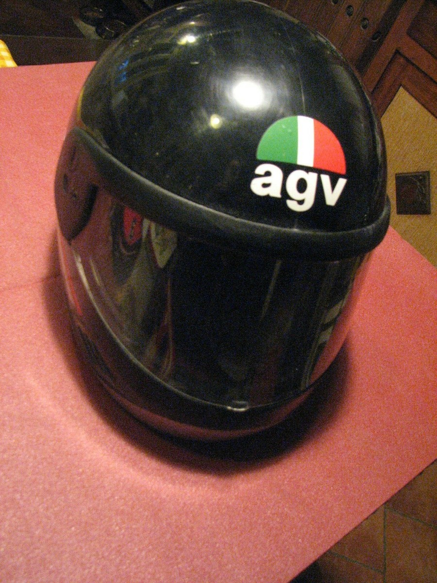 Casco integrale vintage anni '70/ 80 AGV modello X-1000 tg