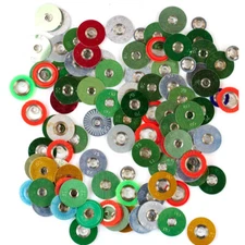 100+ Mixed Watch Mainsprings Mechanical & Automatic Spring Parts Repair Springs