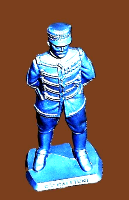Figurine Publicitaire Mokarex Général Gallieni 1914-1918 - Soldat Français Première Guerre Mondiale - Occasion