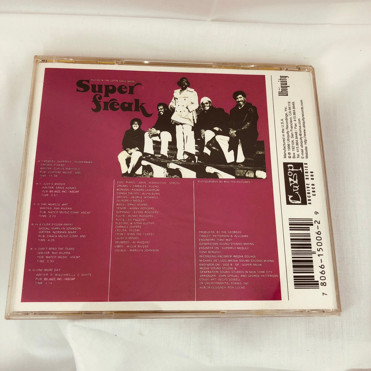 Super Freak by Pucho & His Latin Soul Brothers (CD, Remaster