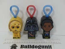 Lot 3 2019 McDonald s Happy Meal Toy Star Wars Rise of Skywalker Finn Vader
