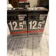 Bell Standard Valve 12.5"x 1.75-2.25" Bicycle Inner Tubes For Kids Bike 2 Pack