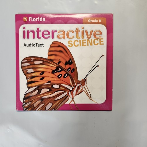Interactive Science Lot of 2 Grade K Teacher eText CD-ROM + AudioText VG Pearson - Picture 4 of 4