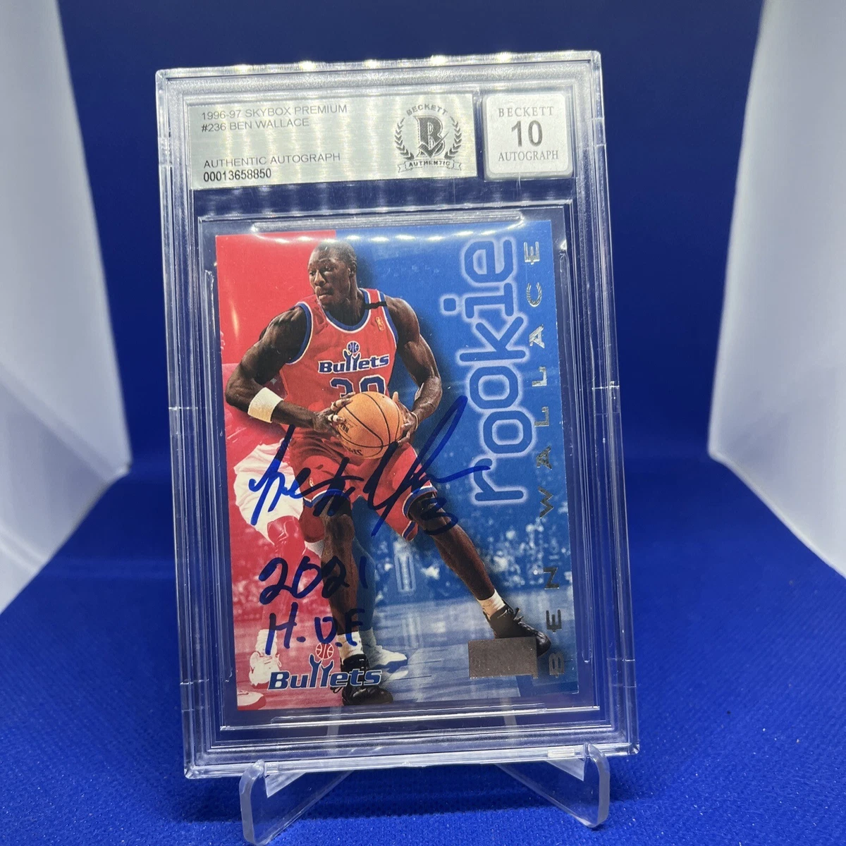 その他 UD Ben Wallace auto card その他 UD Ben Wallace auto card Ben Wallace Basketball Autographed
