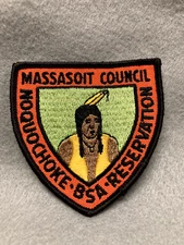 (139)   Boy Scouts -  Massasoit Council - Noquochoke Reservation patch