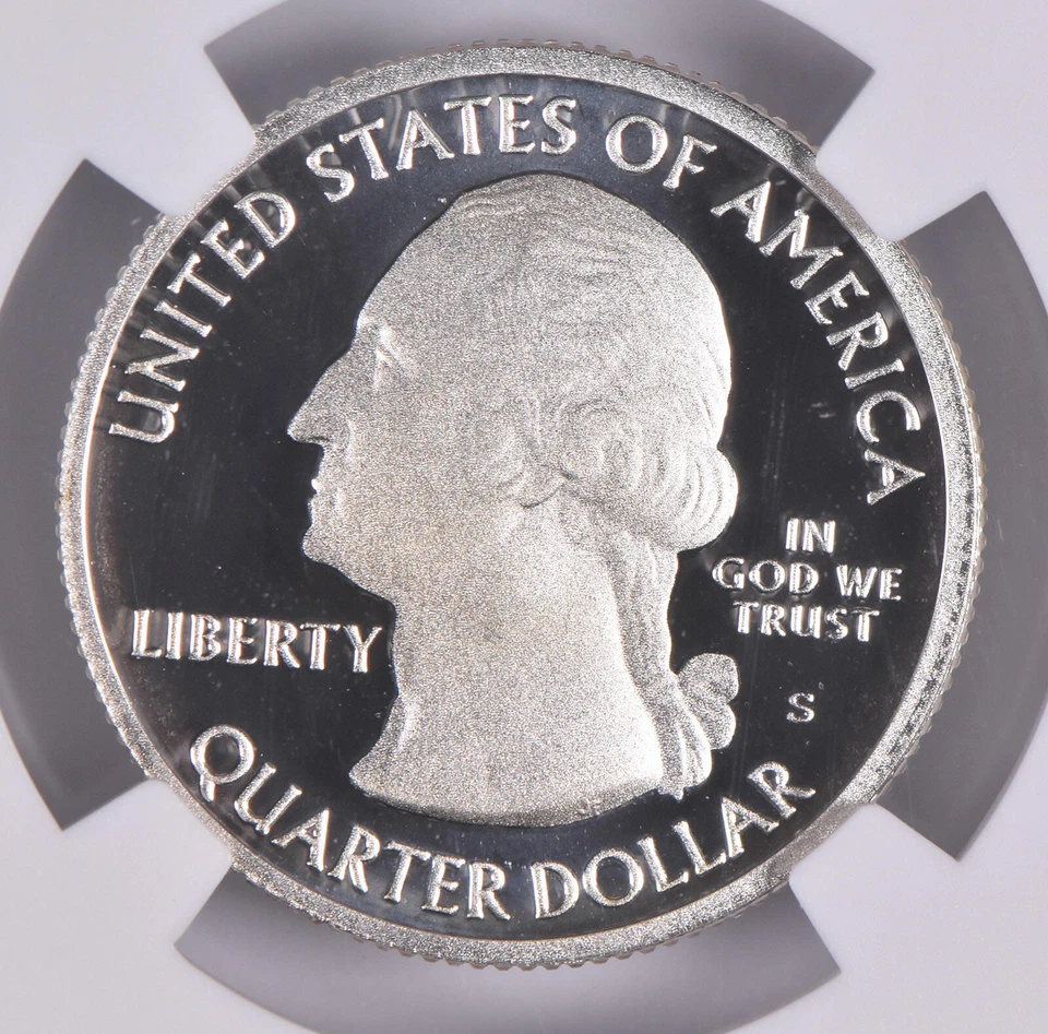 2013-S Silver PF69 ANT White Mountain Quarter Limited Edition NGC - Image 4 of 4