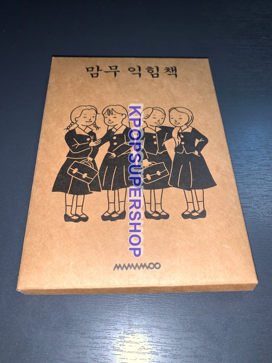 Mamamoo MAMOO WORKBOOK Postcard Set 2017 Concert Goods Official