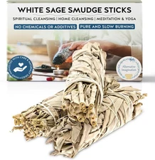 Alternative Imagination California White Sage Smudge Sticks - 3 Pack - 5 Inch 