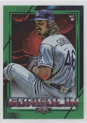 2020 Topps Fire Green 192/199 Tony Gonsolin #188 Rookie RC 18t1