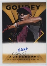 2023 Upper Deck Goodwin Champions Goudey Auto Cristhian Vaquero #GA-CV Auto mp4