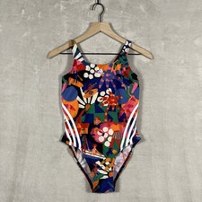 Adidas Womens Swimsuit Size 6 FARM RIO Multicolor One Piece Colorful