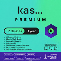 Kasp.. Premium Total Security 2026-2027 | 3 Devices | 1 Year License Unlimited