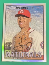Joe Ross 2016 Topps Heritage Chrome 541 Washington Nationals refractor /567