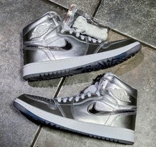 Nike Air Jordan 1 High Retro Golf NRG Silver Metallic Mens Sz. 9.5