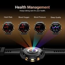 Blackview Men Tactical Smart Watch W90PRO With GPS 900mAh 20-Day Battery Life US 10