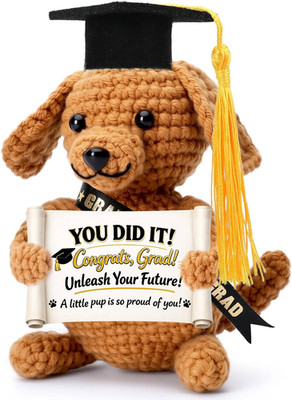 Graduation Gifts Grad for Her Him Dog Plush Stuffed Animal, Kindergarten Prescho