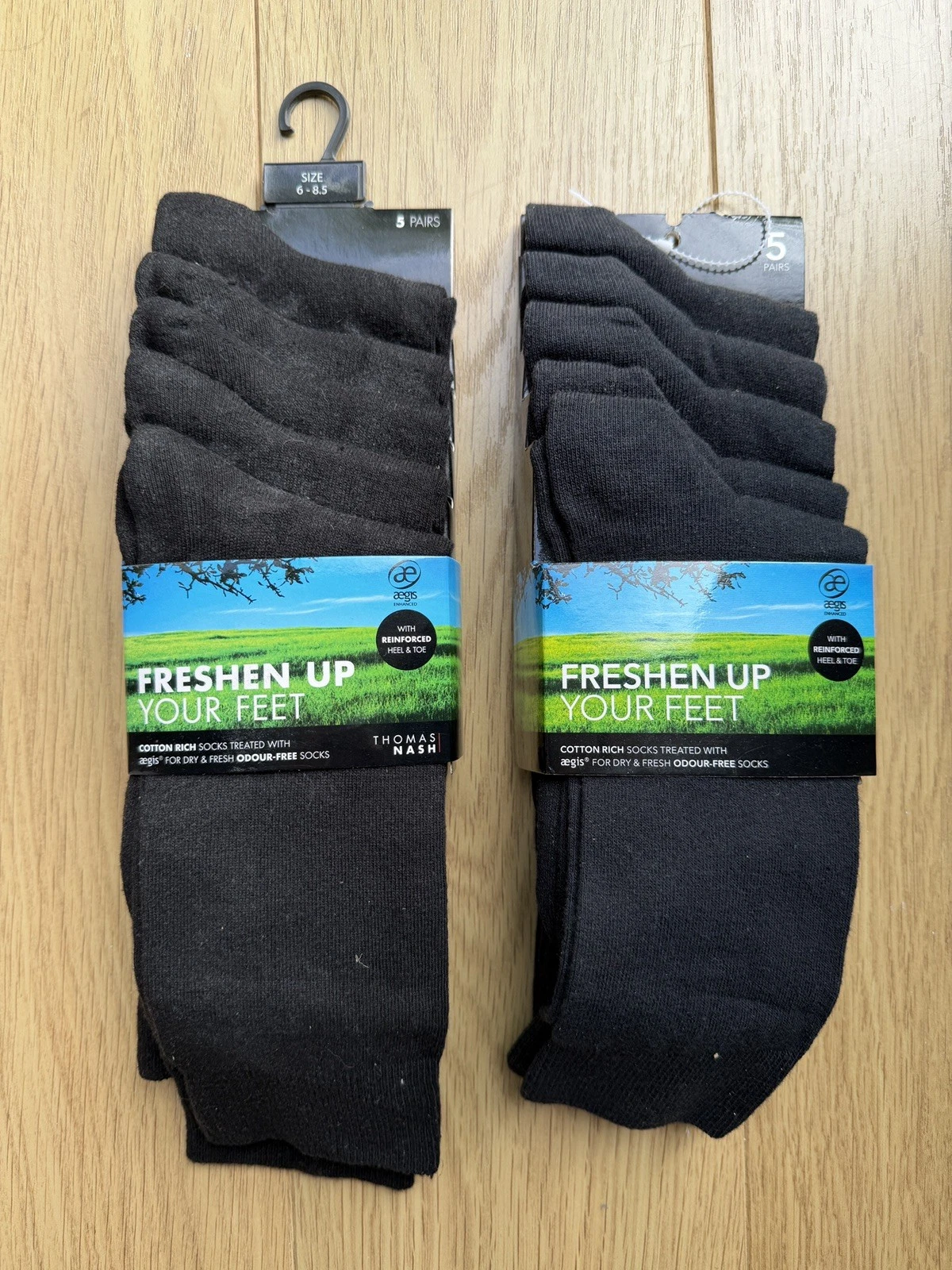 *NEW with TAGS* 10 Pairs Cotton Rich Crew Socks Size Medium 6-8.5 Men’s