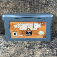 The Scorpion King Sword of Osiris GBA (Nintendo GameBoy Advance) - TESTED