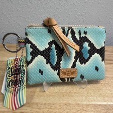 Consuela Coin Purse Pouch Top Zip Key Ring  C...