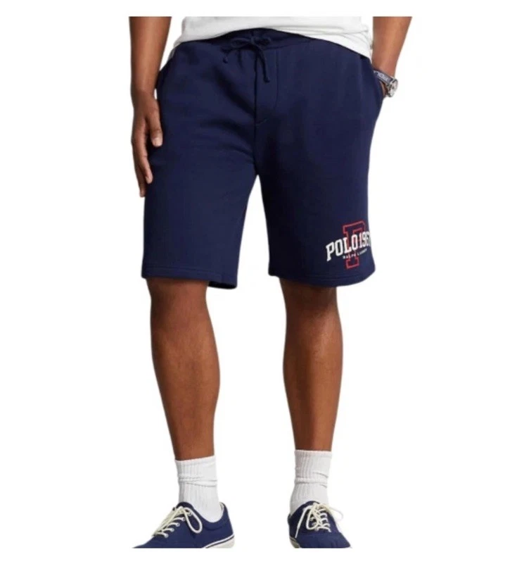 Polo Ralph Lauren Men's Big & Tall Logo Fleece Shorts 4XB