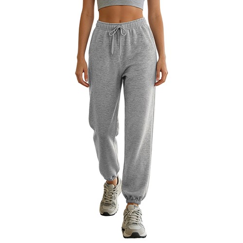 Damen Jogginghose Urlaubshose Partyhose Sport locker Gummizug Fleece gefüttert - Bild 35 von 54