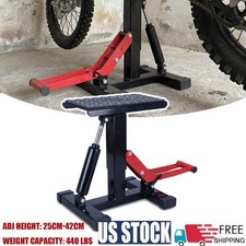440lbs Dirt Bike Lift Stand Adjustable Lift Stand Jack For Dirt Bike 440lbs Dirt Bike Lift Stand Adjustable Lift Stand Jack For Dirt Bike