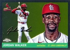 Jordan Walker 2025 Topps Chrome Platinum #128 St. Louis Cardinals