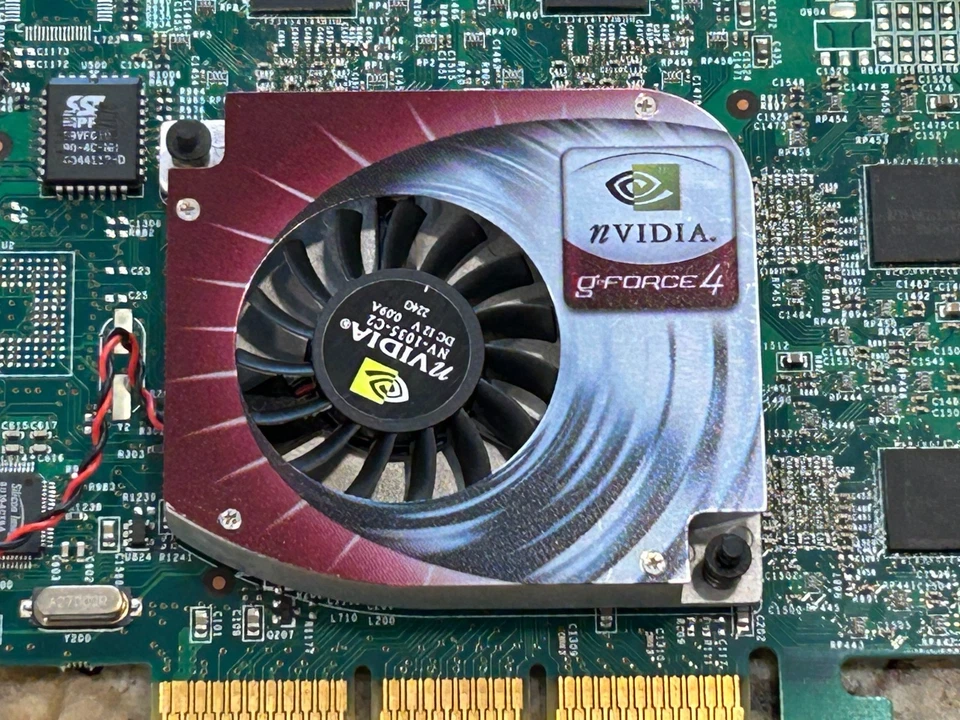 Nvidia GeForce4 TI4600 128MB DVI & ADC AGP Graphics Card - Image 3 of 4