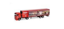 herpa 962025 Iveco S-Way Kühlkoffer-Sattelzug PENNY DEL / Fischtown Pinguins ...