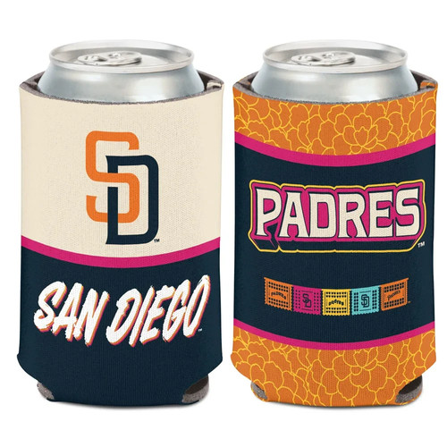 SAN DIEGO PADRES 2026 CITY CONNECT 2 SIDED DESIGN CAN HOLDER NEW WINCRAFT ๐