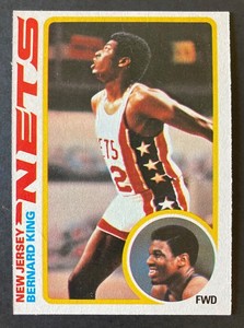 Bernard King Rookie 1978-79 Topps #75 - New Jersey Nets *K3*