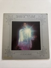 Diana Ross Live at Caesar's Palace 1974 Motown M6-801S1 Record EX