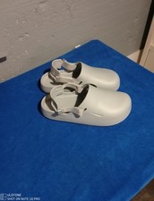 Grey Foam Slides Nik  Size 43 New No Box