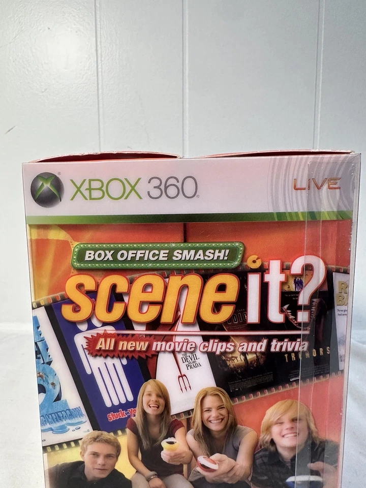 SCENE IT? Xbox 360 Box Office Smash Bundle Movie Trivia Game & 4 controllers New - Image 4 of 4