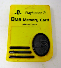 Magic Gate PlayStation 2 8MB Memory Card Used Untested Nyko