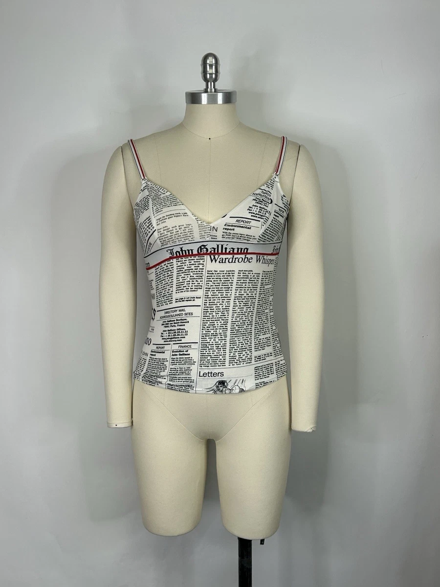 Women's John Galliano Tank Tops for sale | eBay