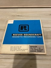 Vintage Reeves Soundcraft Tape 7” Reel to Reel Autobiography Bing Crosby