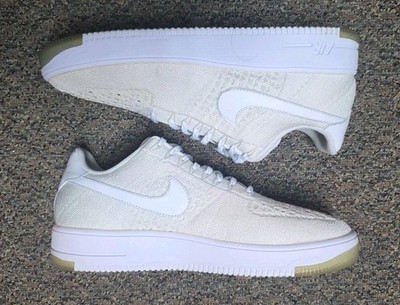 Nike Air Force 1 Ultra Flyknit Low Shoes White/817419-100 Mens Size 10.5