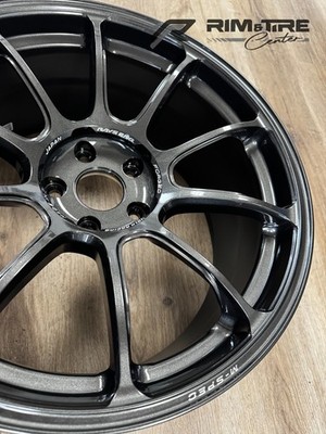 Volk ZE40 M-Spec 19x9.5 +22 5x114.3 Diamond Dark Gunmetal (Set of 4) WKZM422EMM
