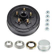 10" X 2-1/4" Trailer Brake Drum Kit 5 on 4.5" 5-Hole 4.5" Bolt for 3500lb