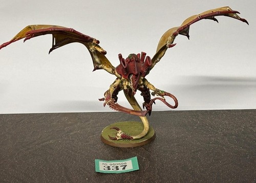 Warhammer 40k Tyranid Flying Hive Tyrant Assembled And Painted